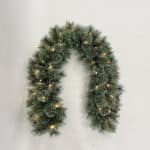 Pine Cashmere Christmas Garland full view