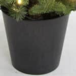 Blush Mini Fir Christmas Table Tree foliage detail