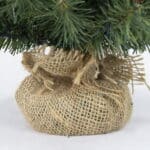 Pocket Pine Christmas Table Tree shape detail