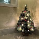 Pocket Pine Christmas Table Tree construction detail