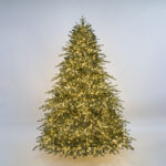 Starlight Grand Fir Christmas Tree full view