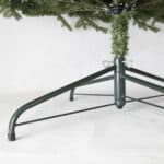 Christmas tree metal stand detail